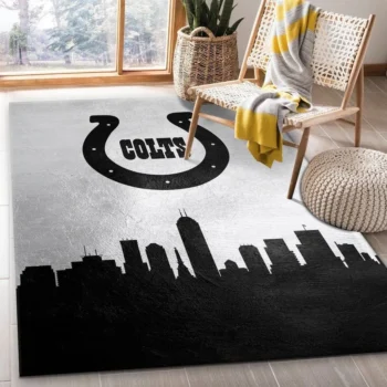 Indianapolis Colts Nfl 4 Area Rug Living Room And Bed Room Rug Rug Regtangle Carpet Floor Decor Home Decor 0