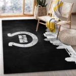 Indianapolis Colts Nfl 5 Area Rug Living Room And Bed Room Rug Rug Regtangle Carpet Floor Decor Home Decor 0