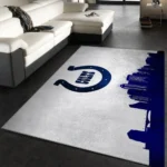 Indianapolis Colts Nfl 8 Area Rug Living Room And Bed Room Rug Rug Regtangle Carpet Floor Decor Home Decor 0