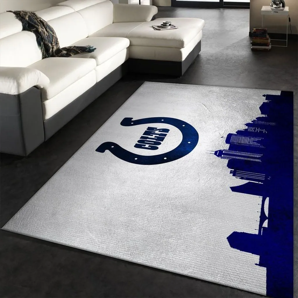 Indianapolis Colts Nfl 8 Area Rug Living Room And Bed Room Rug Rug Regtangle Carpet Floor Decor Home Decor 0 Indianapolis Colts Nfl 8 Area Rug Living Room And Bed Room Rug Rug Regtangle Carpet Floor Decor Home Decor 0