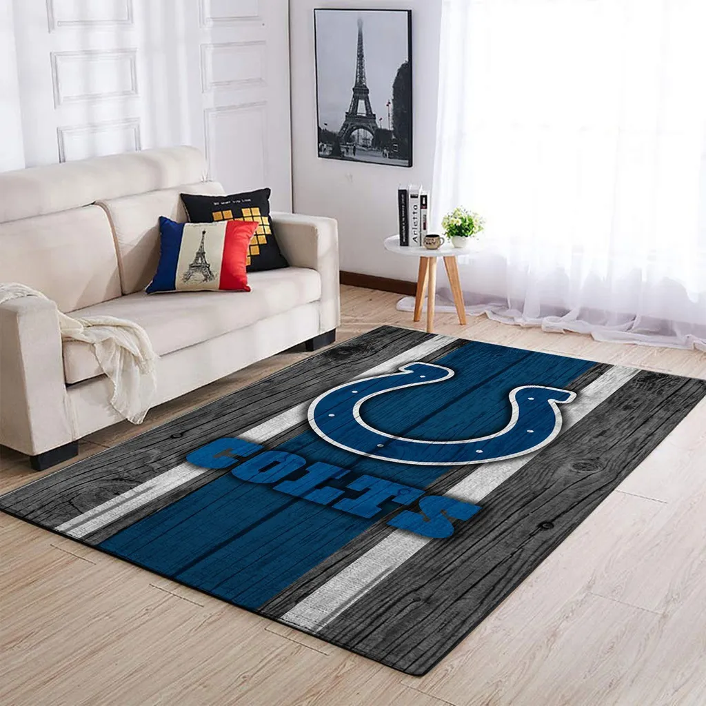 Indianapolis Colts Nfl Team Logo Area Rugs Wooden Style Living Room Carpet Sports Rug Regtangle Carpet Floor Decor Home Decor 0 Indianapolis Colts Nfl Team Logo Area Rugs Wooden Style Living Room Carpet Sports Rug Regtangle Carpet Floor Decor Home Decor 0