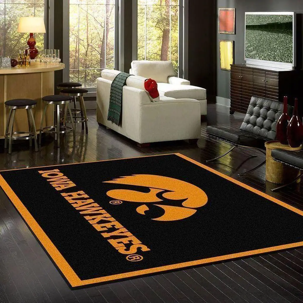 Iowa Hawkeyes Area Rug Football Team Logo Carpet Living Room Rugs Rug Regtangle Carpet Floor Decor Home Decor V6663 0 Iowa Hawkeyes Area Rug Football Team Logo Carpet Living Room Rugs Rug Regtangle Carpet Floor Decor Home Decor V6663 0