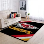 Kansas City Chiefs Area Rug Nfl Football Living Room Carpet Home Rug Regtangle Carpet Floor Decor Home Decor V5059 0