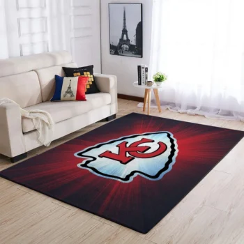 Kansas City Chiefs Area Rug Nfl Football Team Logo Carpet Living Room Rugs Rug Regtangle Carpet Floor Decor Home Decor V816 0