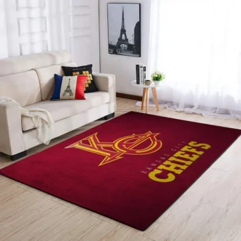 Kansas City Chiefs Area Rug Nfl Football Team Logo Carpet Living Room Rugs Rug Regtangle Carpet Floor Decor Home Decor V821 0