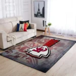 Kansas City Chiefs Area Rug Nfl Football Team Logo Carpet Living Room Rugs Rug Regtangle Carpet Floor Decor Home Decor V828 0