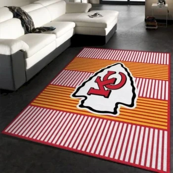 Kansas City Chiefs Imperial Champion Rug Nfl Area Rug Living Room Area Rug Home Decor 0