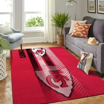 Kansas City Chiefs Nfl Area Rugs Living Room Carpet Team Logo Sports Rug Regtangle Carpet Floor Decor Home Decor 0