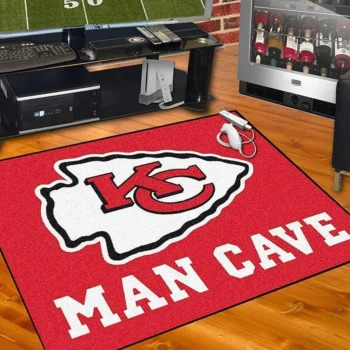 Kansas City Chiefs Rug Football Rug Rug Regtangle Carpet Floor Decor Home Decor 0