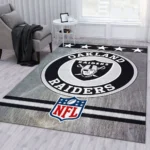 Las Vegas Raiders Nfl 15 Area Rug Living Room And Bed Room Rug Rug Regtangle Carpet Floor Decor Home Decor 0