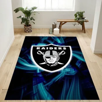 Las Vegas Raiders Nfl 19 Area Rug Living Room And Bed Room Rug Rug Regtangle Carpet Floor Decor Home Decor 0