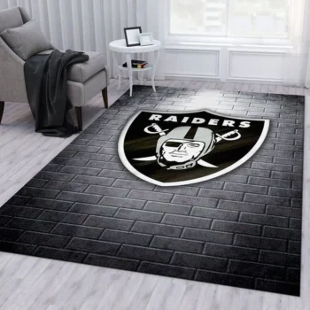 Las Vegas Raiders Nfl 20 Area Rug Living Room And Bed Room Rug Rug Regtangle Carpet Floor Decor Home Decor 0