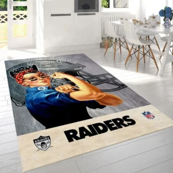 Las Vegas Raiders Nfl 22 Area Rug Living Room And Bed Room Rug Rug Regtangle Carpet Floor Decor Home Decor 0