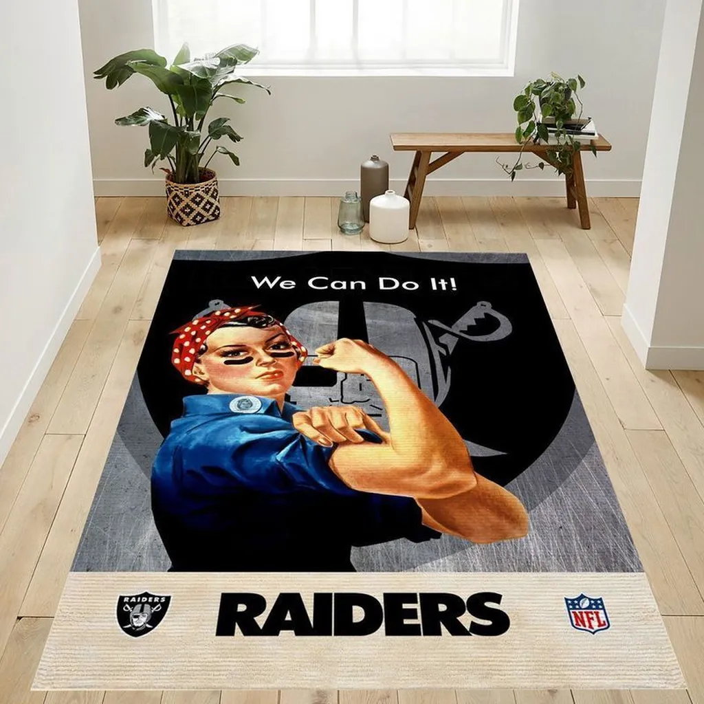 Las Vegas Raiders Nfl 24 Area Rug Living Room And Bed Room Rug Rug Regtangle Carpet Floor Decor Home Decor 0 Las Vegas Raiders Nfl 24 Area Rug Living Room And Bed Room Rug Rug Regtangle Carpet Floor Decor Home Decor 0
