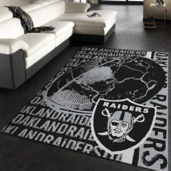 Las Vegas Raiders Nfl 26 Area Rug Living Room And Bed Room Rug Rug Regtangle Carpet Floor Decor Home Decor 0