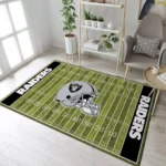 Las Vegas Raiders Nfl 32 Area Rug Living Room And Bed Room Rug Rug Regtangle Carpet Floor Decor Home Decor 0