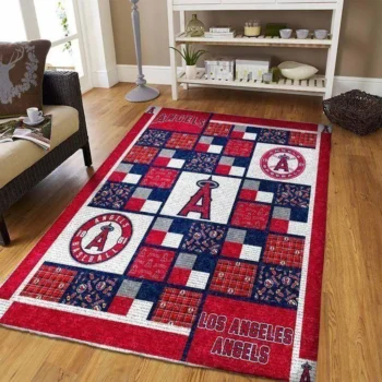 Los Angeles Angels Area Rug Mlb Baseball Team Logo Carpet Living Room Rugs Rug Regtangle Carpet Floor Decor Home Decor V755 0