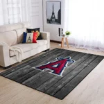 Los Angeles Angels Mlb Area Rugs Baseball Living Room Carpet Team Logo Wooden Home Rug Regtangle Carpet Floor Decor Home Decor 0
