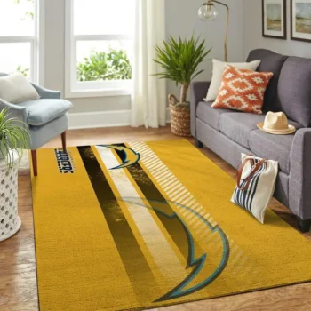 Los Angeles Chargers Nfl Area Rugs Living Room Carpet Team Logo Sports Rug Regtangle Carpet Floor Decor Home Decor 0