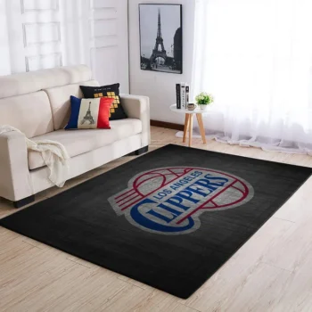 Los Angeles Clippers Area Rug Nba Basketball Team Logo Carpet Living Room Rugs Rug Regtangle Carpet Floor Decor Home Decor V5031 0