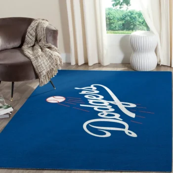 Los Angeles Dodgers Area Rug Mlb Baseball Team Logo Carpet Living Room Rugs Rug Regtangle Carpet Floor Decor Home Decor V718 0