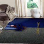 Los Angeles Dodgers Area Rug Mlb Baseball Team Logo Carpet Living Room Rugs Rug Regtangle Carpet Floor Decor Home Decor V724 0