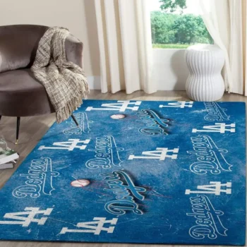 Los Angeles Dodgers Area Rug Mlb Baseball Team Logo Carpet Living Room Rugs Rug Regtangle Carpet Floor Decor Home Decor V725 0