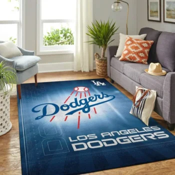 Los Angeles Dodgers Mlb Area Rugs Team Logo Living Room Carpet Sports Rug Regtangle Carpet Floor Decor Home Decor 0