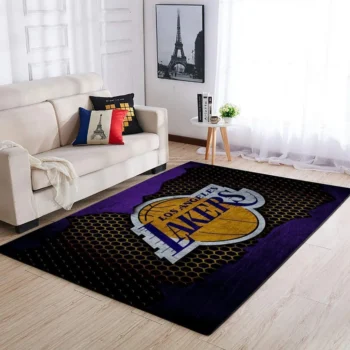 Los Angeles Lakers Area Rug Nba Basketball Team Logo Carpet Living Room Rugs Rug Regtangle Carpet Floor Decor Home Decor V532 0