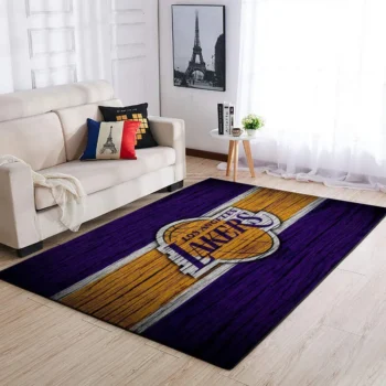 Los Angeles Lakers Area Rug Nba Basketball Team Logo Carpet Living Room Rugs Rug Regtangle Carpet Floor Decor Home Decor V534 0