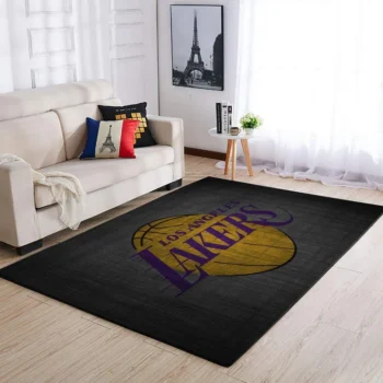 Los Angeles Lakers Area Rug Nba Basketball Team Logo Carpet Living Room Rugs Rug Regtangle Carpet Floor Decor Home Decor V554 0