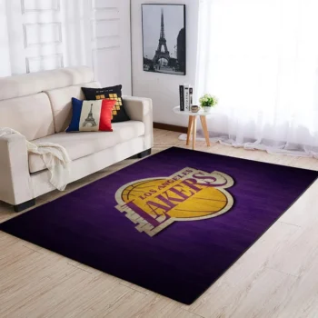 Los Angeles Lakers Area Rug Nba Basketball Team Logo Carpet Living Room Rugs Rug Regtangle Carpet Floor Decor Home Decor V556 0