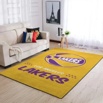 Los Angeles Lakers Area Rug Nba Basketball Team Logo Carpet Living Room Rugs Rug Regtangle Carpet Floor Decor Home Decor V557 0
