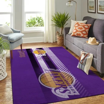 Los Angeles Lakers Nba Area Rugs Living Room Carpet Team Logo Sports Rug Regtangle Carpet Floor Decor Home Decor 0