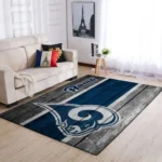 Los Angeles Rams American Nfl 41 Area Rug Living Room And Bed Room Rug Rug Regtangle Carpet Floor Decor Home Decor 0