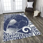 Los Angeles Rams Area Rugs Nfl Team Logo Carpet Living Room Floor Home Decor Rug Regtangle Carpet Floor Decor Home Decor 0