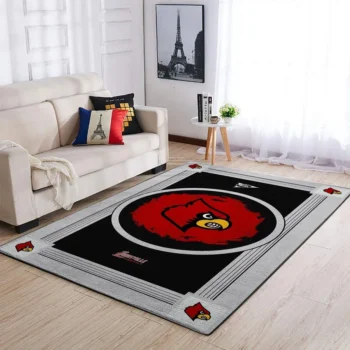 Louisville Cardinals Ncaa Area Rugs Living Room Carpet Team Logo Home Rug Regtangle Carpet Floor Decor Home Decor 0
