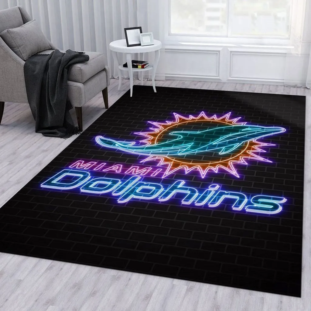 Miami Dolphins Nfl 10 Area Rug Living Room And Bed Room Rug Rug Regtangle Carpet Floor Decor Home Decor 0 Miami Dolphins Nfl 10 Area Rug Living Room And Bed Room Rug Rug Regtangle Carpet Floor Decor Home Decor 0