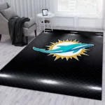 Miami Dolphins Nfl 17 Area Rug Living Room And Bed Room Rug Rug Regtangle Carpet Floor Decor Home Decor 0