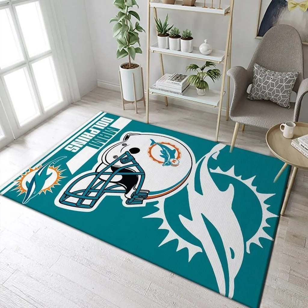 Miami Dolphins Nfl 23 Area Rug Living Room And Bed Room Rug Rug Regtangle Carpet Floor Decor Home Decor 0 Miami Dolphins Nfl 23 Area Rug Living Room And Bed Room Rug Rug Regtangle Carpet Floor Decor Home Decor 0
