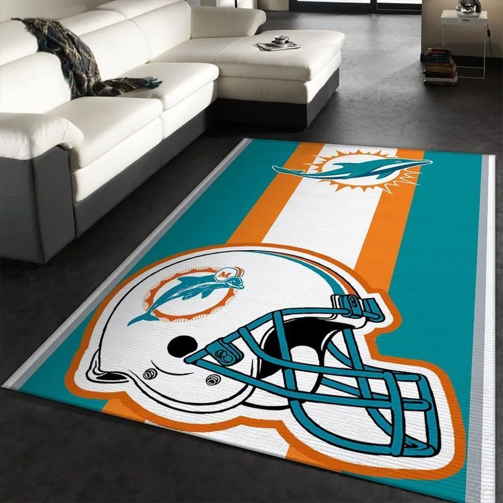 Miami Dolphins Nfl 24 Area Rug Living Room And Bed Room Rug Rug Regtangle Carpet Floor Decor Home Decor 0 Miami Dolphins Nfl 24 Area Rug Living Room And Bed Room Rug Rug Regtangle Carpet Floor Decor Home Decor 0