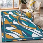 Miami Dolphins Nfl 37 Area Rug Living Room And Bed Room Rug Rug Regtangle Carpet Floor Decor Home Decor 0