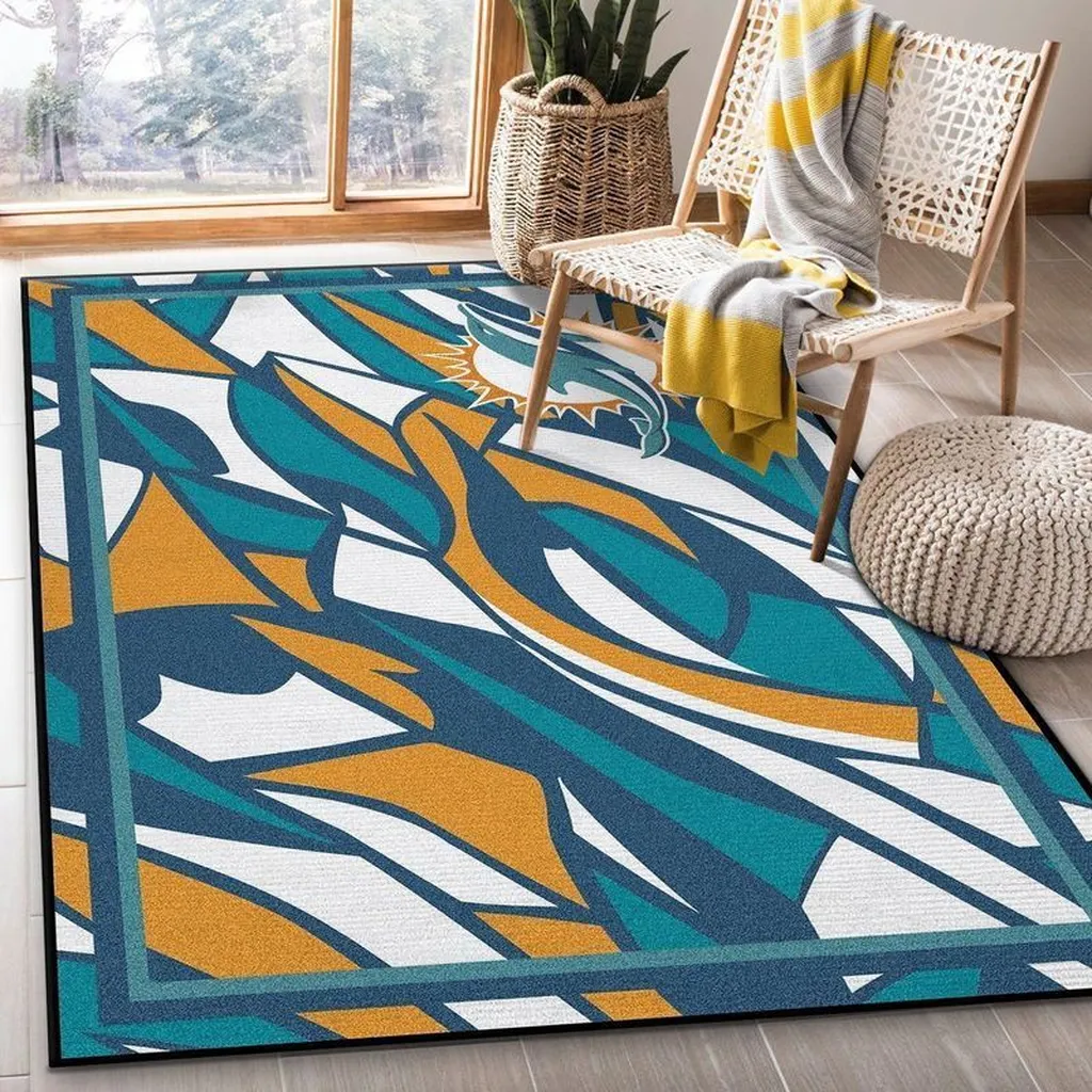 Miami Dolphins Nfl 37 Area Rug Living Room And Bed Room Rug Rug Regtangle Carpet Floor Decor Home Decor 0 Miami Dolphins Nfl 37 Area Rug Living Room And Bed Room Rug Rug Regtangle Carpet Floor Decor Home Decor 0