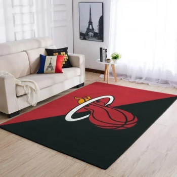 Miami Heat Area Rug Nba Basketball Team Logo Carpet Living Room Rugs Rug Regtangle Carpet Floor Decor Home Decor V1794 0