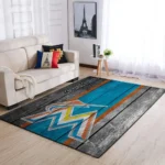 Miami Marlins Mlb Team Logo Area Rugs Wooden Style Living Room Carpet Sports Rug Regtangle Carpet Floor Decor Home Decor 0