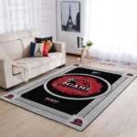Miami Redhawks Ncaa Area Rugs Living Room Carpet Team Logo Home Rug Regtangle Carpet Floor Decor Home Decor 0