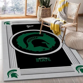 Michigan State Spartans Ncaa Team Logo Nice Gift Home Decor Rectangle 0