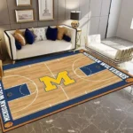 Michigan Wolverines Basketball Yard Rug Area Rug Living Room Carpet Rug Regtangle Carpet Floor Decor Home Decor 0
