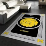 Michigan Wolverines Ncaa 1 Area Rug Living Room And Bed Room Rug Rug Regtangle Carpet Floor Decor Home Decor 0