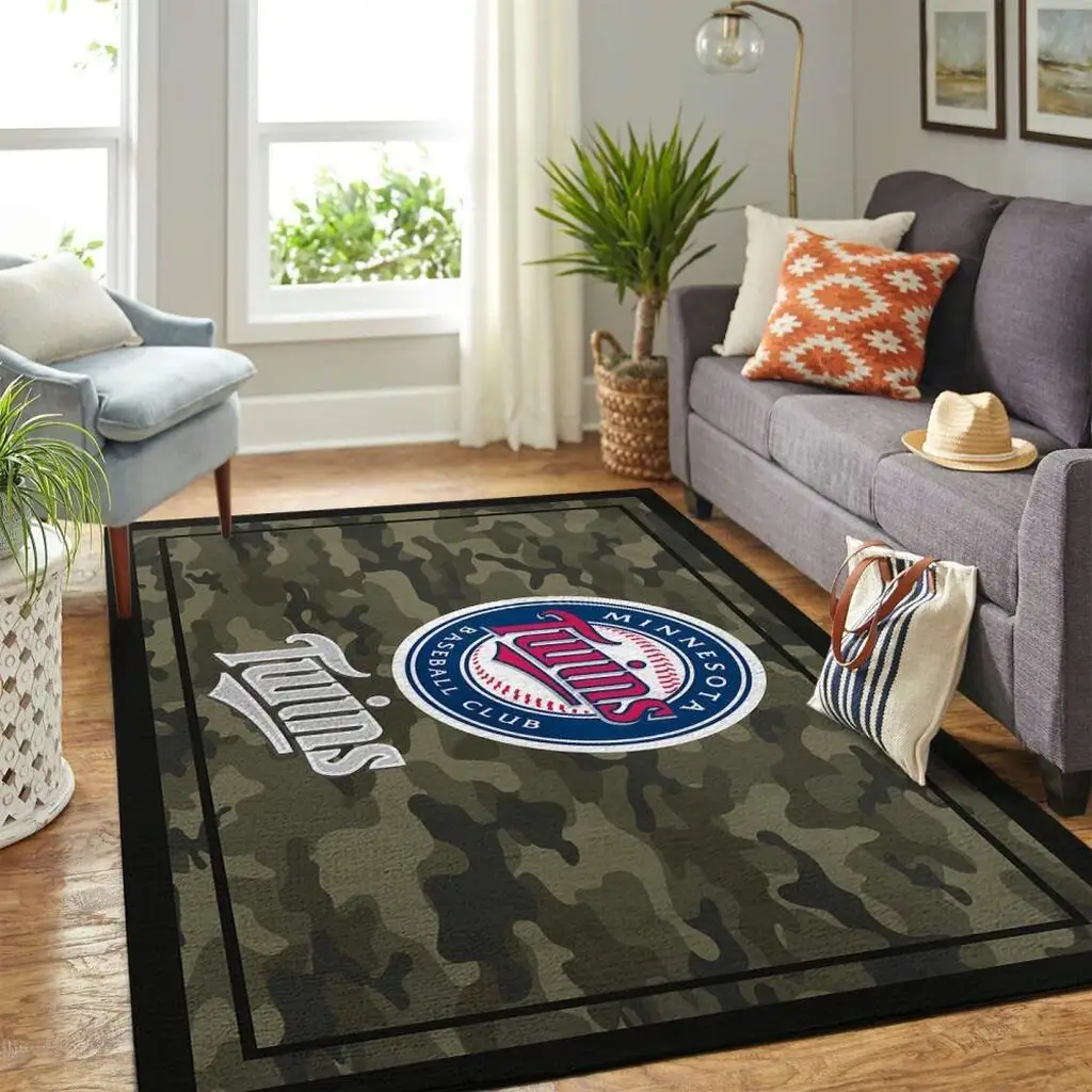 Minnesota Twins Mlb Area Rugs Camo Style Living Room Carpet Team Logo Home Rug Regtangle Carpet Floor Decor Home Decor 0 Minnesota Twins Mlb Area Rugs Camo Style Living Room Carpet Team Logo Home Rug Regtangle Carpet Floor Decor Home Decor 0